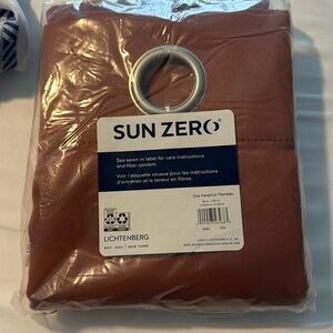 Curtain Panels 40x84 Terra Cotta New in Package